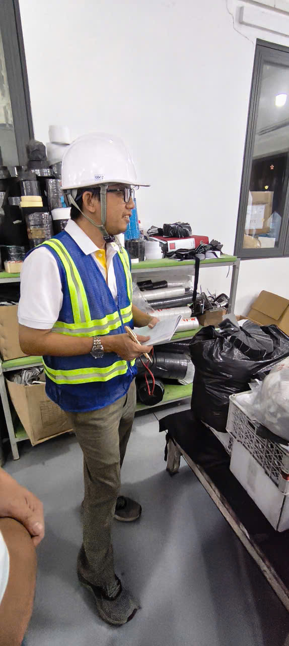 Thực chiến ở nhà máy tại Cần Giuộc Long An